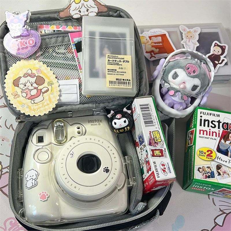 PALLOVO 카메라 가방 카메라 저장 가방 KULOMI 후지 미니 11MINI12 보호 커버 미니 7MINI