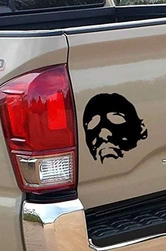 Amazon horror cráneo coche pegatinas wantou cabeza retrato vinilo vidrio puerta y ventana calcomanías personalización image 5