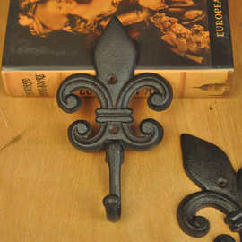 欧式古典铸铁田园复古挂钩创意居家饰品母亲节礼物挂衣钩墙壁装饰