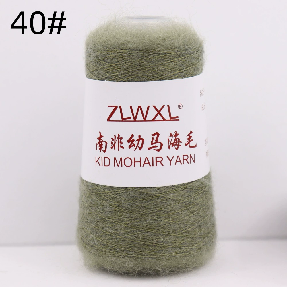 ZLWXL 50g 650m детский мохер пряжа - южноафриканский мохер, ручная вязка мягкая нить для вязания