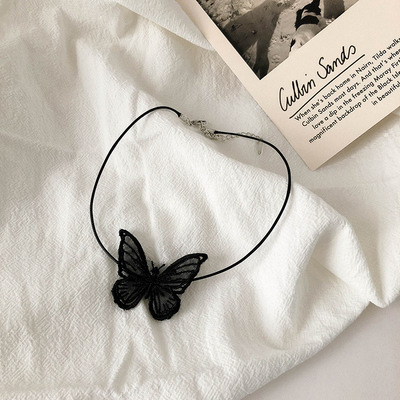 Collar de abstinencia de alto nivel, arco, collar de encaje blanco, cinturón de cuello, accesorios de cuello, collar