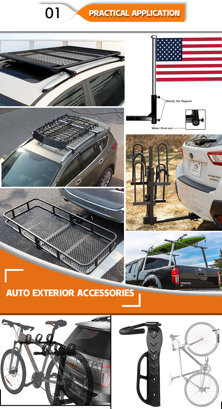 Factory Price Hanging Device Bicycle Rack Carbon Steel Car Storage Ladder Bicycle Carrier with 4 5 6 Bicycles