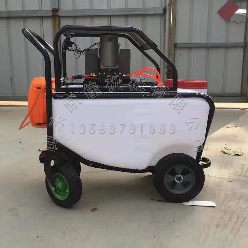 打药车手推式四轮打药机电动喷雾器高压喷壶农用喷雾机现货