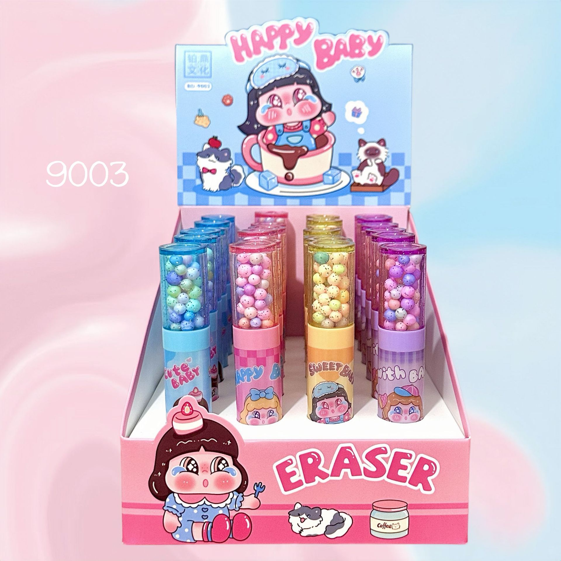 9003 bola de espuma goma para chicas