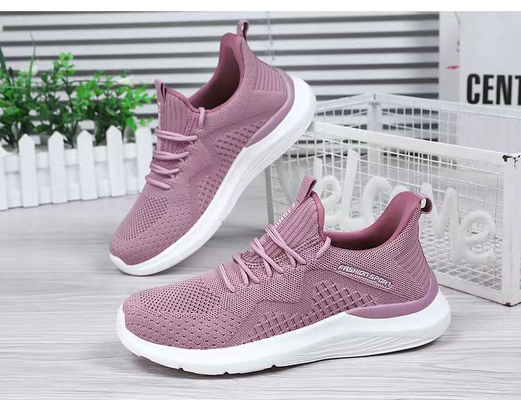 Women's Casual Solid Color Round Toe Sports Shoes display picture 1