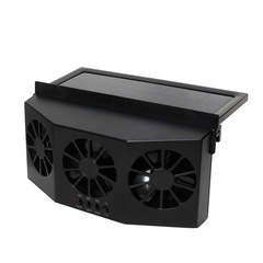 Car cooling fan three air outlets car circulation exhaust fan car exhaust fan solar car exhaust fan batch