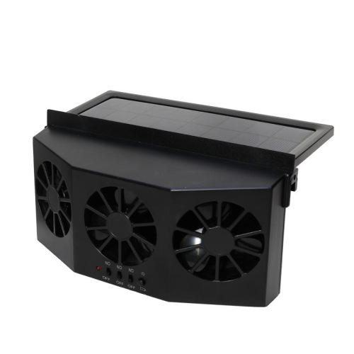Car cooling fan three air outlets car circulation exhaust fan car exhaust fan solar car exhaust fan batch