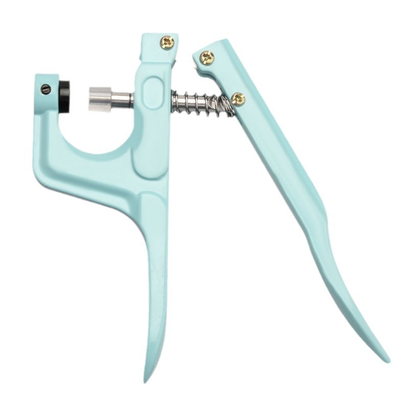 Amazon resina hebilla de cuatro articulaciones T5/T8 alicates de presión de mano herramienta de instalación de venta directa de fábrica alicates de presión hebilla de prensa
