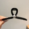 7# glossy pearl clip 15cm