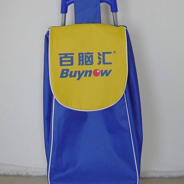 批发定 制折叠购物车手拉式老年买菜礼品拉杆袋拉杆车手拉车行李