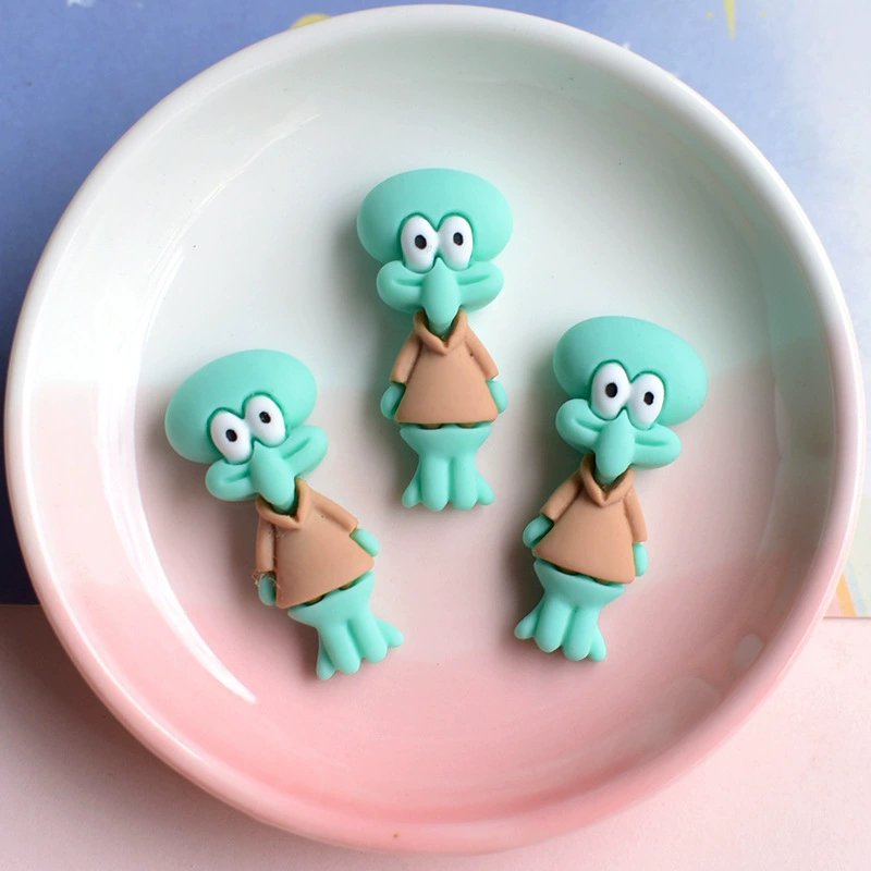 Плоть Cartoon sponge детские аксессуары, ручка, чехол для телефона, бантик для волос, кремовая обувь