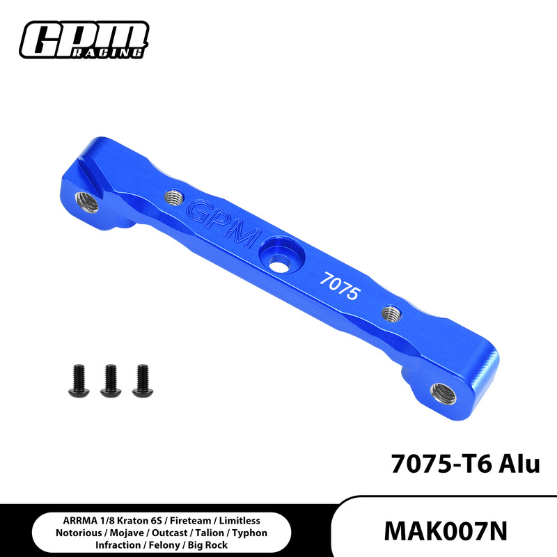 Toy car ARRMA Rangers Typhoon Mojavika Tun cross border Tyrone 7075 front upper arm yards Toy car ARRMA Rangers Typhoon Mojavika Tun cross border Tyrone 7075 front upper arm yards