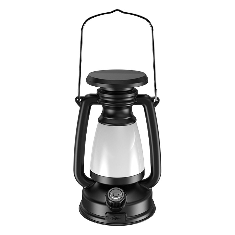 Transfronterizo nuevo retro camping luz linterna portátil iluminación de emergencia al aire libre luz del mercado de la noche aventura al aire libre camping luz