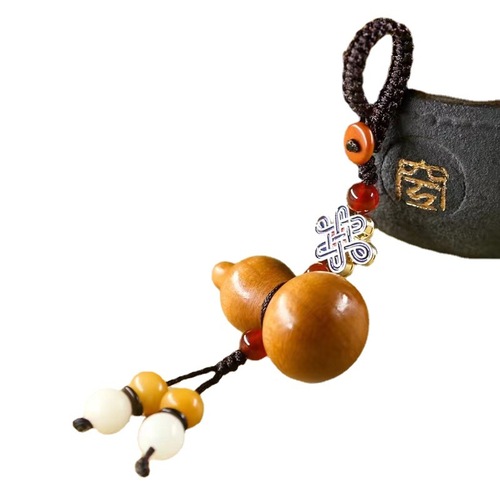 Original Bodhi Keychain Pendant Car Charm Bodhi Seed Ornament Keychain National Trend Retro Style