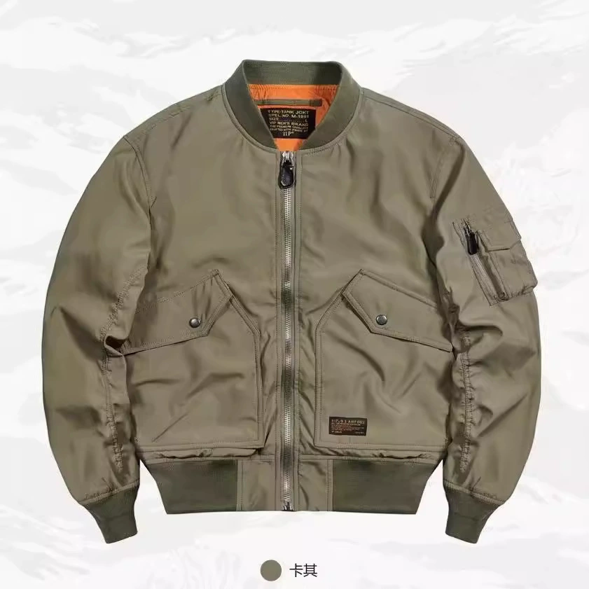 Winter retro baseball men's down jacket, American style
