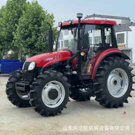 水田轮胎东方红LX804大型拖拉机配套旋耕液压翻转犁平地机图片