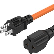 �S��ֱ����Ҏ�Դ���^��NEMA 5-15P to 6-20R �๦���Դ�����^