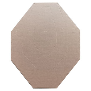 Corrugated Board Training Target Paper IDPA IPSC Target Paper Diamond Corrugated Paper