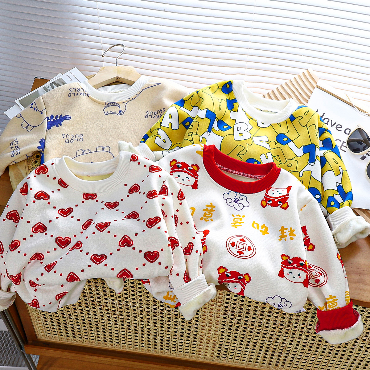 children's fleece demi-season T-shirt for boys