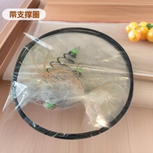 2026新款升级带圈捕鱼网霸王捆爆炸网钓鱼神器无钩垂钓抛网粘鱼网