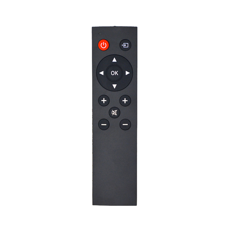12 teclas control remoto infrarrojo teclas inteligentes de silicio sonido set top box control remoto