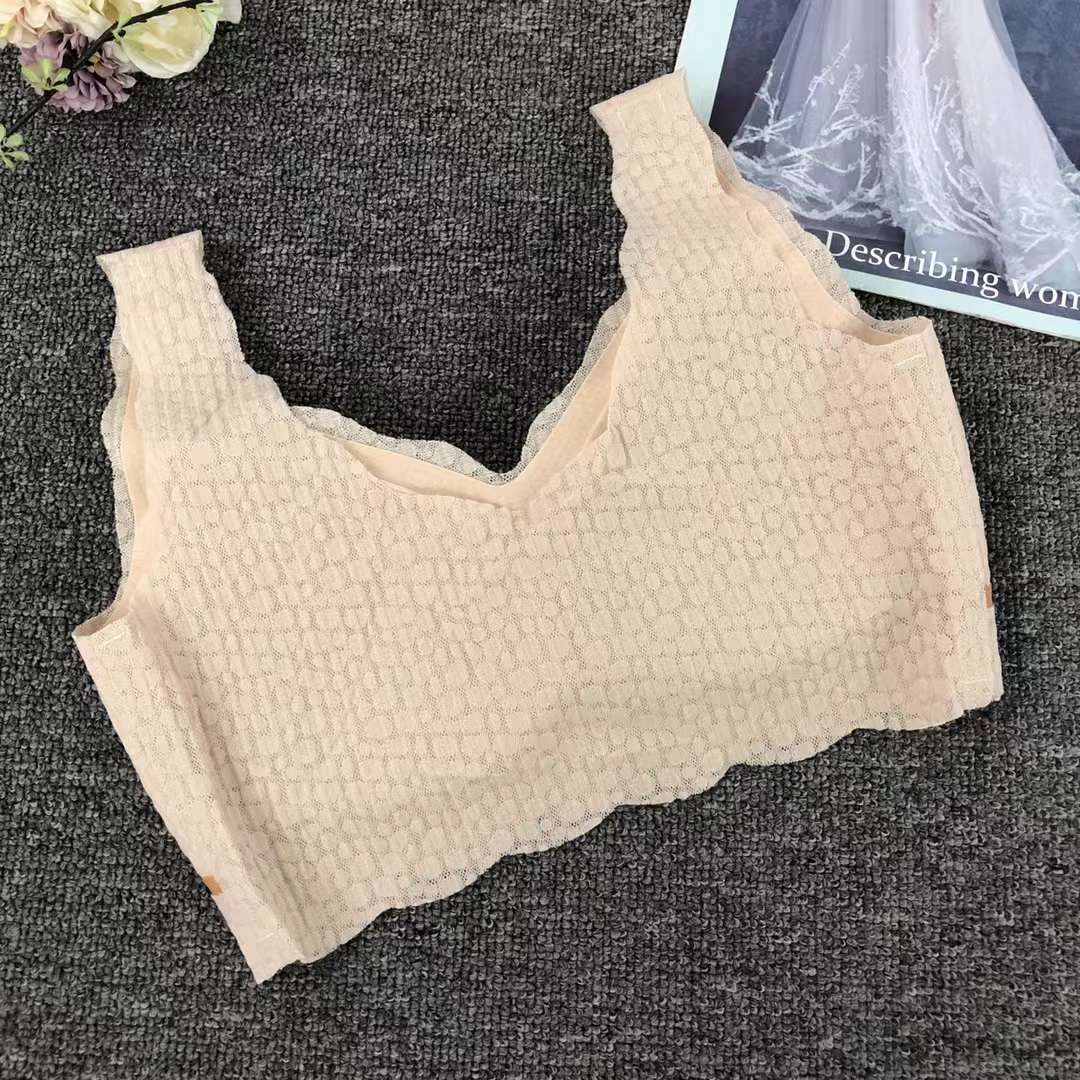 Nuevo chaleco sin costuras de alta elasticidad de alta calidad de dama sin anillo de acero bra de yoga ropa interior deportiva mujer al por mayor