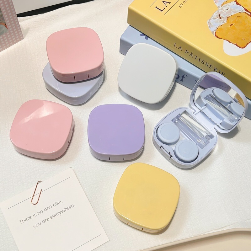 Special Offer: Fish-Like Simple and Stylish Contact Lens Case, Companion Case, Care Contact Lens Case, Solid Color Portable As3202