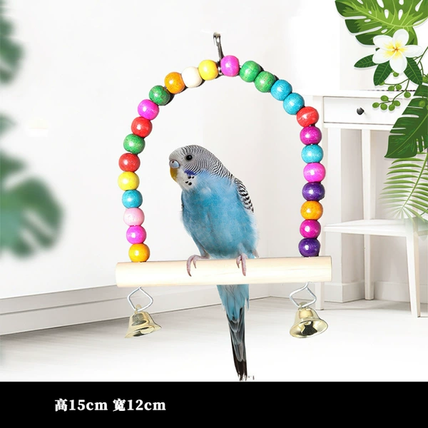 Fun parrot swing (random color)