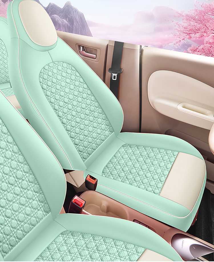 25 Models of Wuling Mini Seat Covers, Four-Door Version Special Car Seat Covers, Fourth Generation Hongguang Ev Mini Four-Season Car Seat Cushions