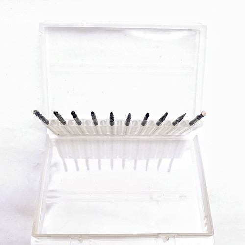 Tungsten steel hard 2.35MM alloy rotary file set electric grinder pneumatic grinding accessories tungsten steel grinding head milling cutter tungsten steel