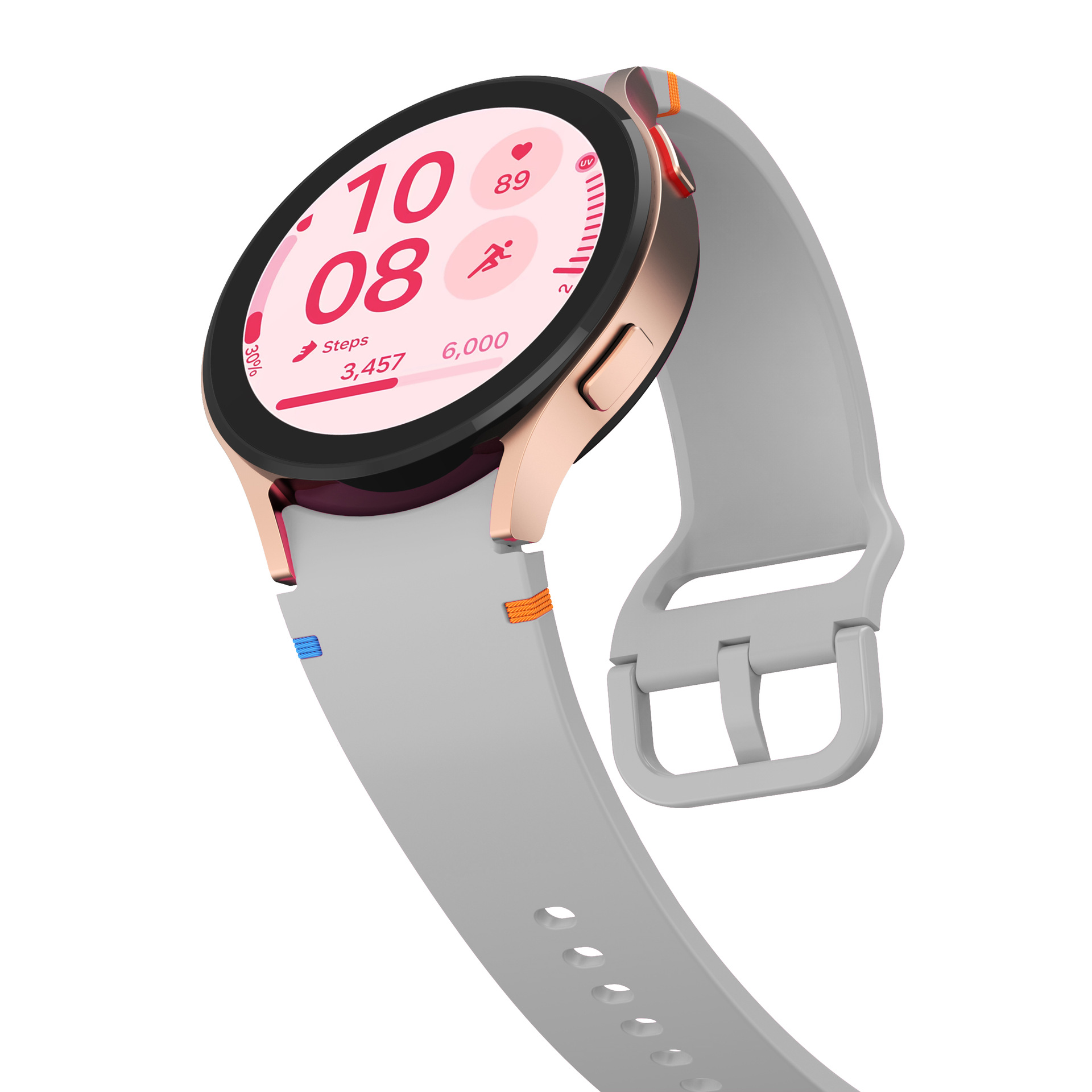 This is suitable for replacing the curved seam plain texture of the watch strap on Samsung watch7, watchFE, watch6 and watch5 undefined