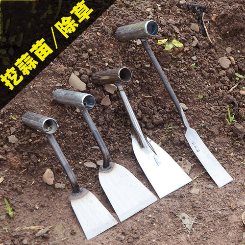 Shovel gardening flower gardening small shovel tool household succulent vegetable weeding digging soil and weeding outdoor digging wild vegetable shovel