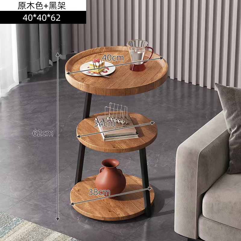 블랙 프레임 + 우드 데스크탑