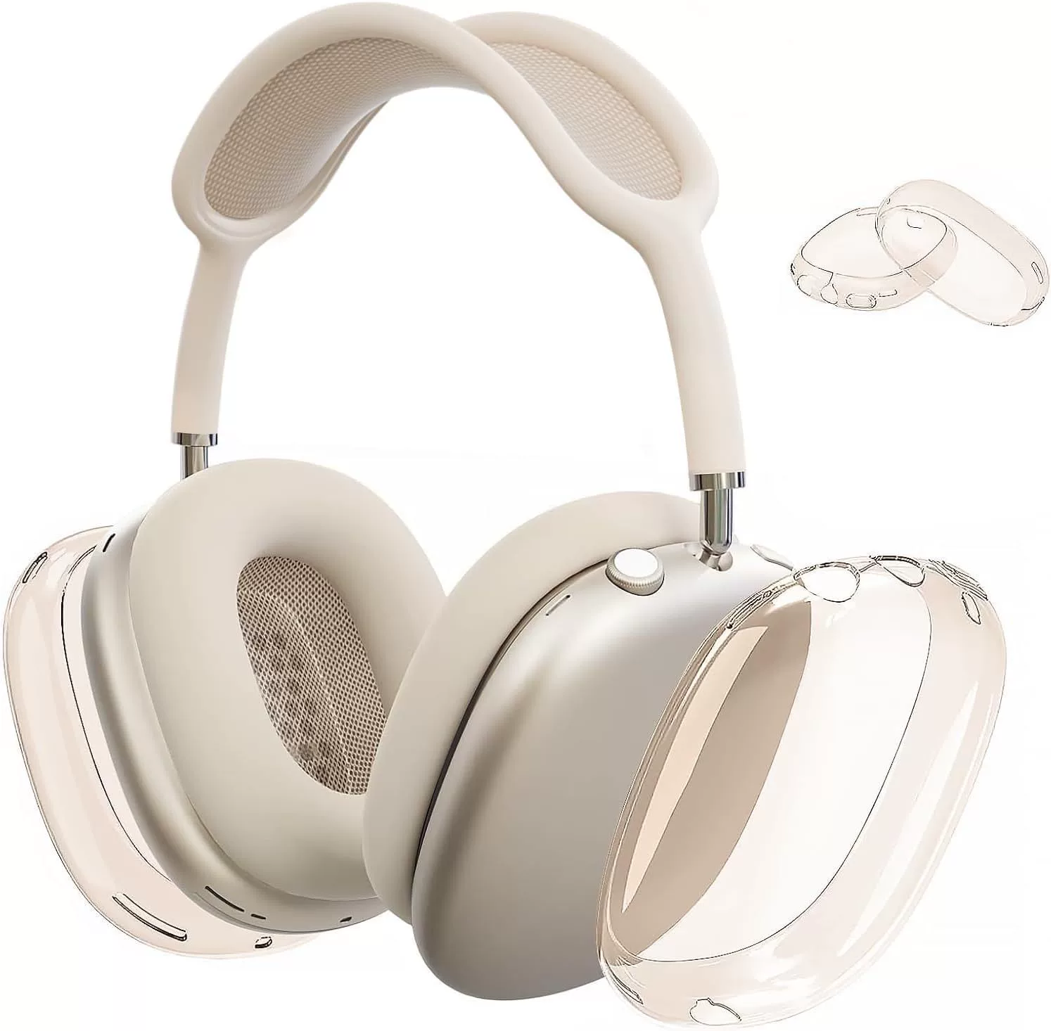 Защитная чехол (для Apple AirPods Max) из силикона и TPU для оголовий и оголовья, наборы разных цветов