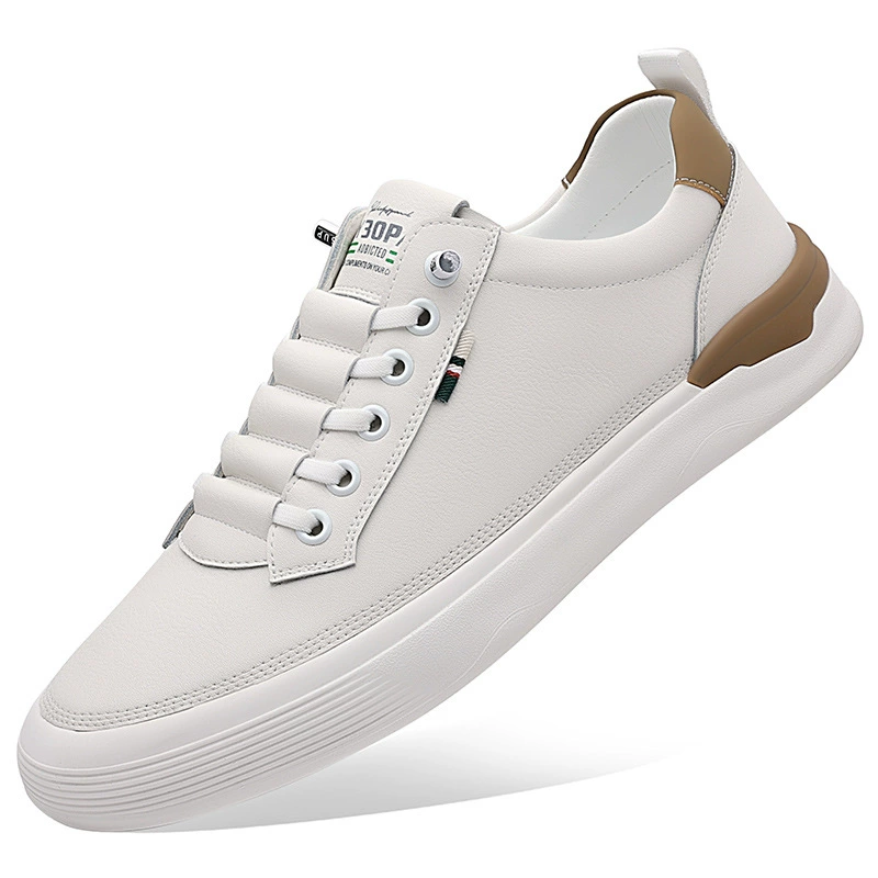 Autumn universal set, sneakers for leisure for leather shoes, white shoes, soft sole, wholesale