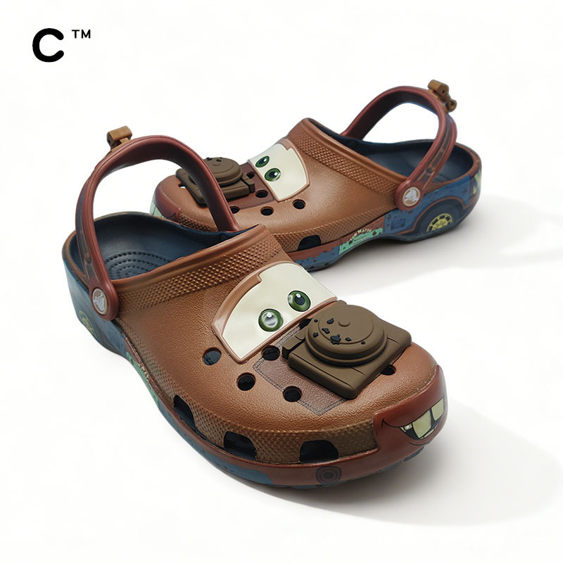 Cross Cars Mater Adult Eva Sandals Beach Shoes Lazy Sandals
