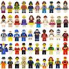 Constructor, wooden man, minifigures, toy, doll, wholesale