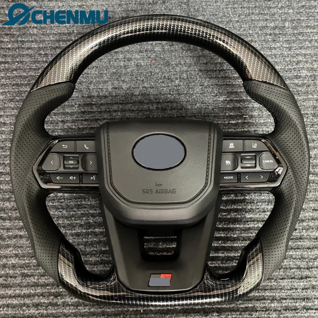 Hailakesi – LC300 Alphard 80 Series Steering wheel - genuine-carbon-fiber