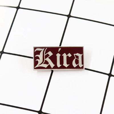 Personalized Fashion Brooch Animation Death Note God of Night Moon Logo Metal Brooch Lel Accessories