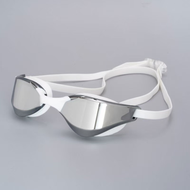 Gafas de Natación de Alta Definición Galvanizadas para Entrenamiento, PC y Silicona, Antivaho