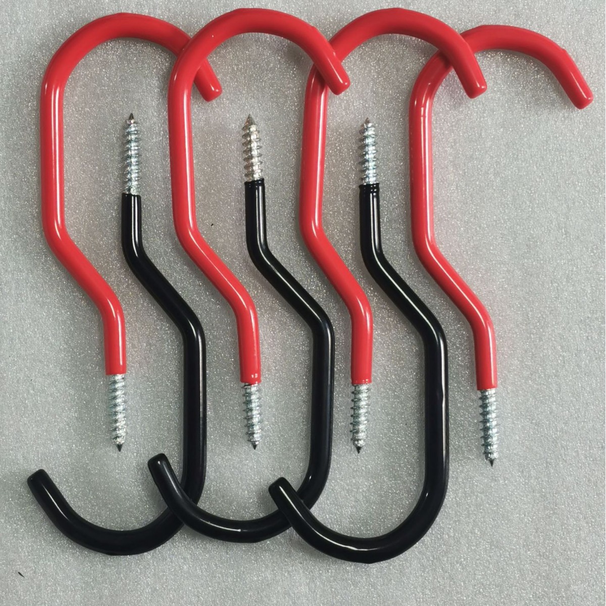 厂家直销车库金属浸塑挂钩 自行车钩 墙壁挂钩 仓储储物挂钩