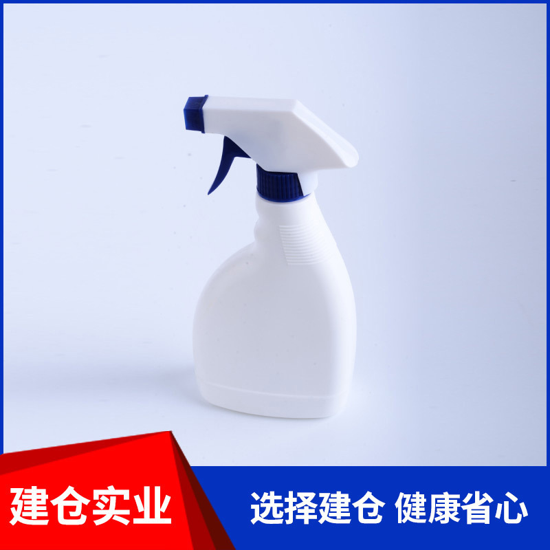 威猛喷枪塑料瓶 机头水瓶消毒用品桶 500ml喷雾瓶 厂家喷枪吹塑加