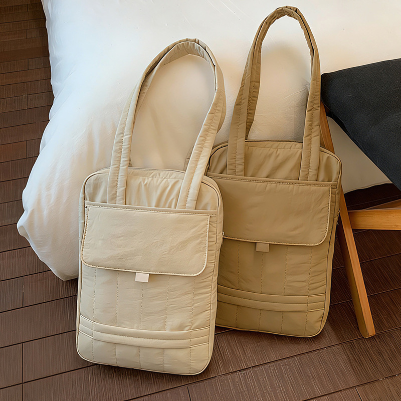 Cross-Border Single-Shoulder Computer Bag, Multi-Functional Tote Bag, Simple Commuter Tablet Laptop Protective Bag, Hand-Held Cloth Bag for Women Cross-Border Single-Shoulder Computer Bag, Multi-Functional Tote Bag, Simple Commuter Tablet Laptop Protective Bag, Hand-Held Cloth Bag for Women