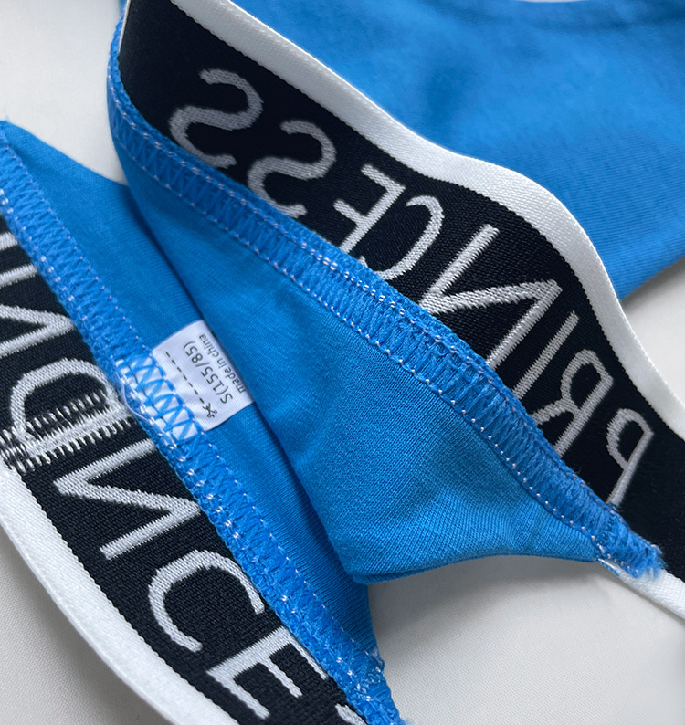 70g Weight Low Waist Panties Waist Thong Panties Style Panties Lingerie Type Cotton Fabric Type 3 PCS/Package Quantity Letter Pattern All Seasons Season Women's Gender Lady, Sexy Style Letter Low Waist Thong Panties 6