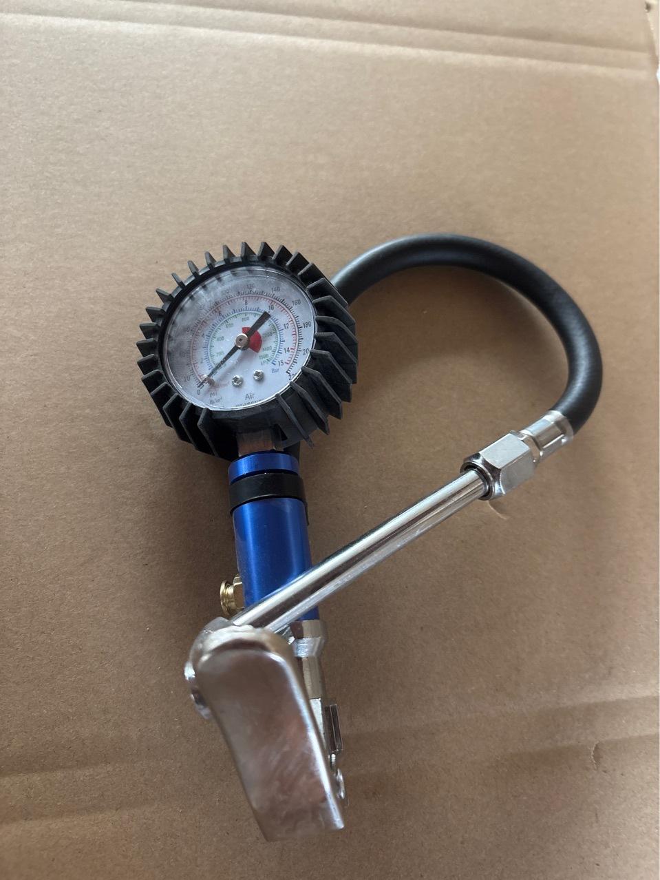 Multi-Functional Car Tire Pressure Gun, Tire Pressure Gauge, Car Tire Pressure Measuring Tool, Pneumatic Precision Pressure Gauge for Vehicles