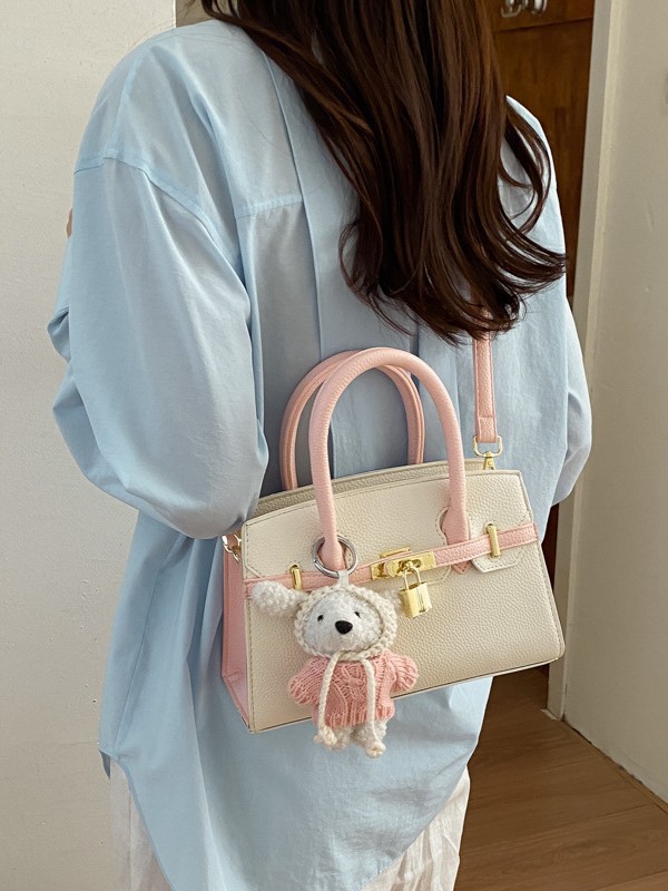 Bolso para mujeres 2026 nuevo estilo de alto nivel lichi estampado bolso portátil de platino ligero lujoso estilo versátil bolso de hombro inclinado
