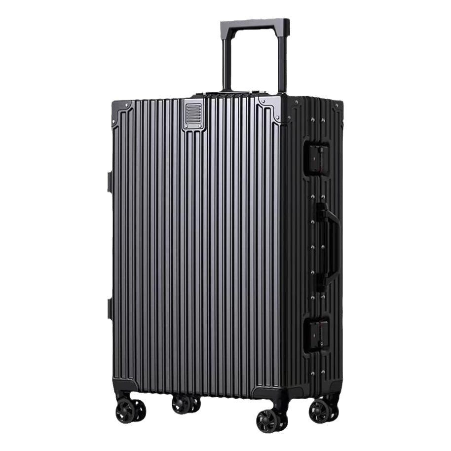 [Fábrica de selección estricta] estudiantes 20 pulgadas maleta de tracción de alto valor de rueda universal de 24 pulgadas marco de aluminio maleta de viaje de contraseña