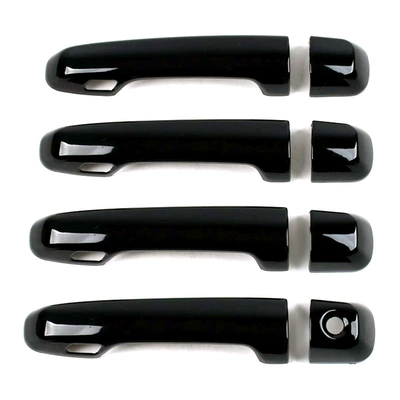 Other Automotive Exterior Supplies bowl handle decoration door - single-hole-four-intelligent-piano-black