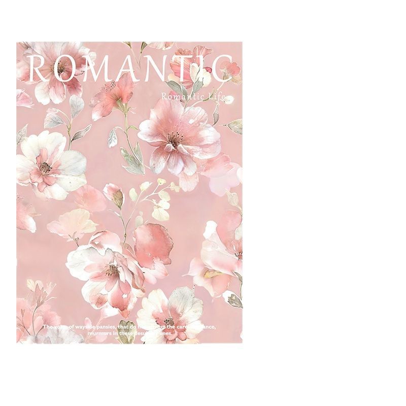 Huimeng jardín atmósfera papel pintura al óleo floral ramo de papel de embalaje de papel de arte colorido papel kraft papel de embalaje de periódico