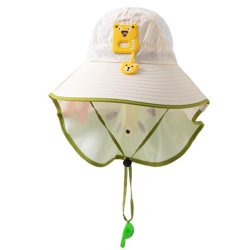 en el viento letras niños bordados sombrero hombre sombrero respirado de verano protector solar sombrero para niños al aire libre sombrero de estudiantes